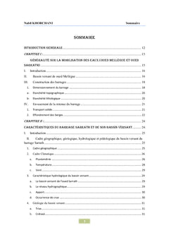 Etude Geologique, Geomorphologique Et Geotechnique (Barrage Sarrath)