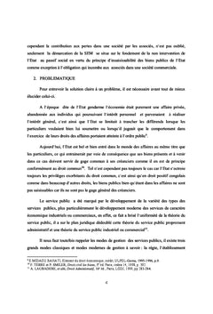 De la non intervention de l'etat dans une societe d'economie mixte