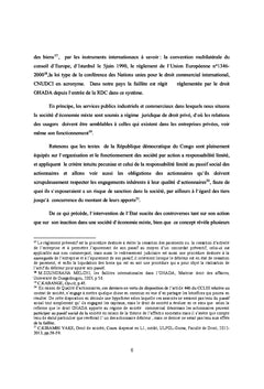 De la non intervention de l'etat dans une societe d'economie mixte