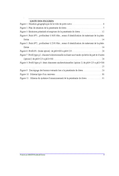 Etudes techniques de pavage et d'assainissement