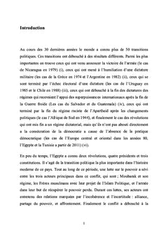 Où va l'Egypte ?