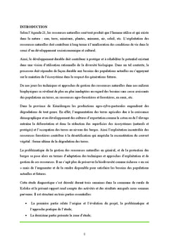 Etude diagnostique
