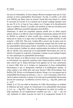 Murs de domaines, surfaces et interfaces ferroélectriques