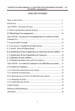 Accompagnement des créateurs d'entreprises