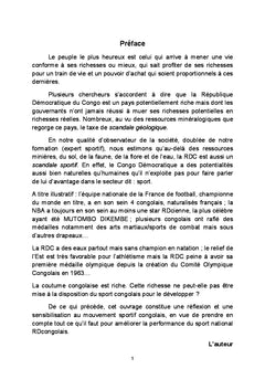 RDC: du scandale géologique au scandale sportif