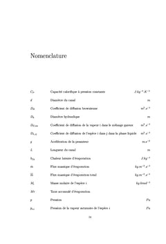 Simulation numerique de l'evaporation des films de nanofluides