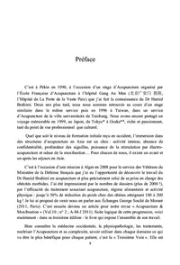 L'acupuncture dans le traitement des obésités