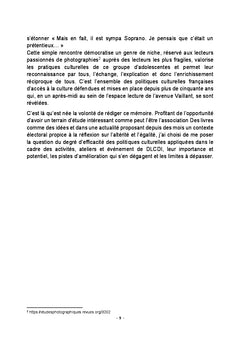 quelles politiques pour l'accès à la culture ?