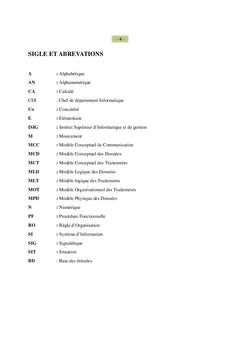 Conception d'un système informatique