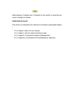 Conception d'un système informatique