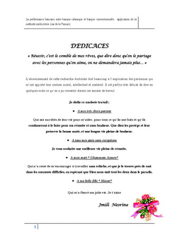 La performance bancaire entre banque islamique et conventionnelle