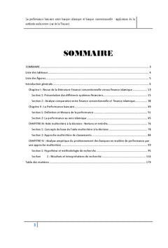 La performance bancaire entre banque islamique et conventionnelle