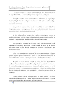 La performance bancaire entre banque islamique et conventionnelle