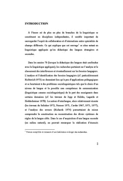 Typologies linguistiques et stratégies didactiques