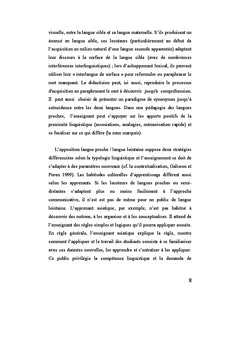 Typologies linguistiques et stratégies didactiques