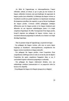 Typologies linguistiques et stratégies didactiques