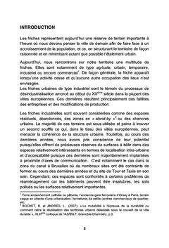 La requalification des friches « industrielles » dans le tissu urbain