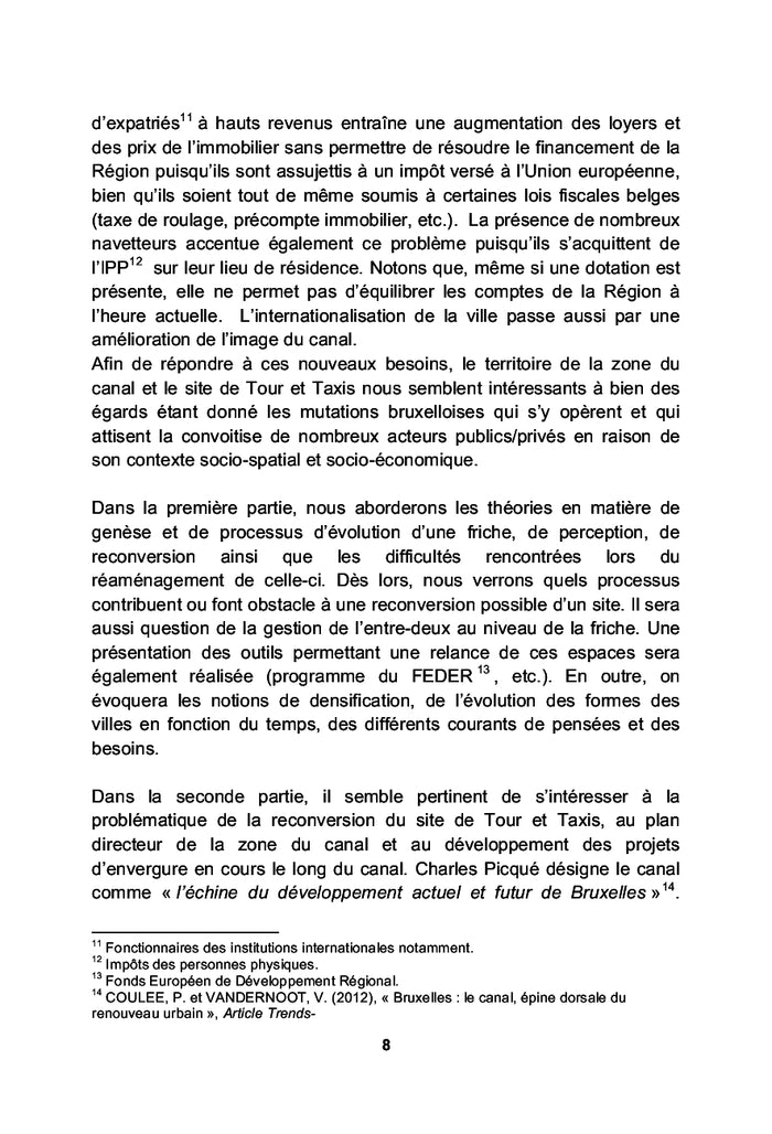 La requalification des friches « industrielles » dans le tissu urbain