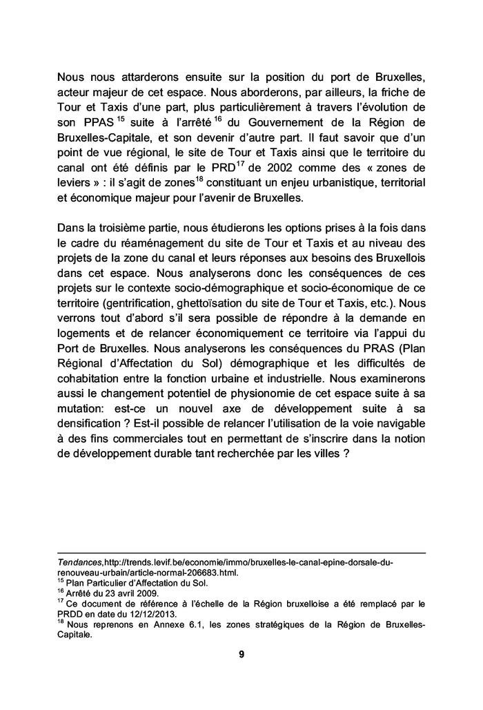 La requalification des friches « industrielles » dans le tissu urbain