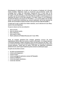 Le droit international des droits de l'homme