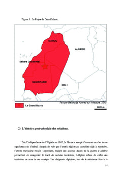 La frontière algéro-marocaine : étude de géographie politique