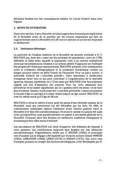 Fécondité et problématique de la santé de reproduction au Niger