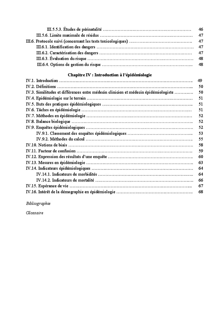 Analyse et gestion du risque