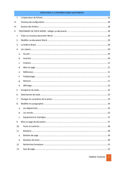 Initiation à l'informatique et Internet