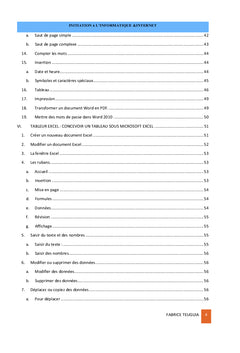 Initiation à l'informatique et Internet