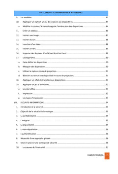 Initiation à l'informatique et Internet