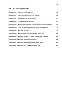 Essai d'identification et d'évaluation