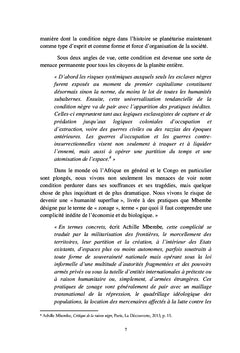 L'Afrique et l'ordre néolibéral planétaire