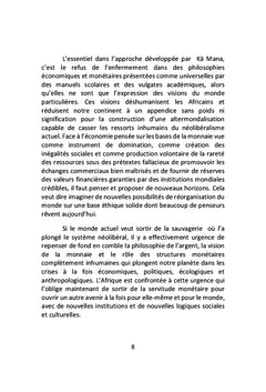 Pour la nouvelle indépendance de l'Afrique