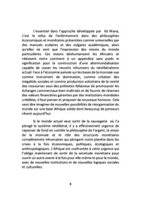 Pour la nouvelle indépendance de l'Afrique