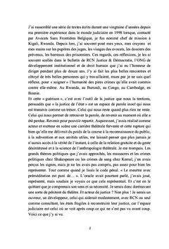 Genocide et crimes contre l'humanite ecrits, scenes et visages