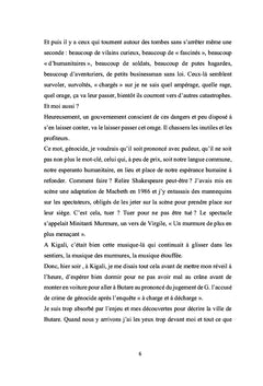 Genocide et crimes contre l'humanite ecrits, scenes et visages