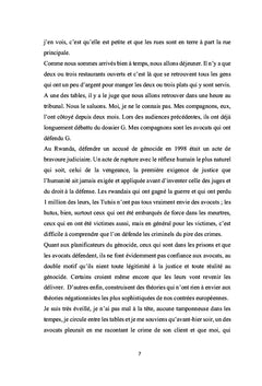 Genocide et crimes contre l'humanite ecrits, scenes et visages