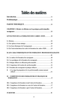 Les savoirs faire pédagogiques en EPS: De la formation à l'intervention