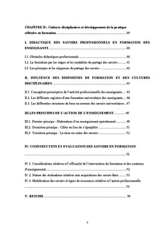 Les savoirs faire pédagogiques en EPS: De la formation à l'intervention