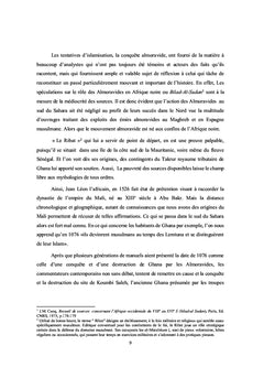 Les Almoravides dans le BIlad al-Soudan