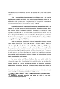 Les Almoravides dans le BIlad al-Soudan