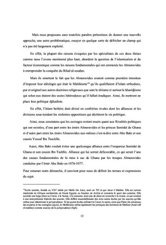 Les Almoravides dans le BIlad al-Soudan