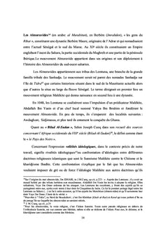 Les Almoravides dans le BIlad al-Soudan