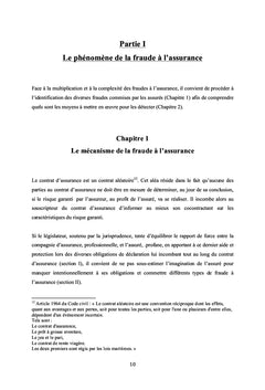 La fraude à l'assurance