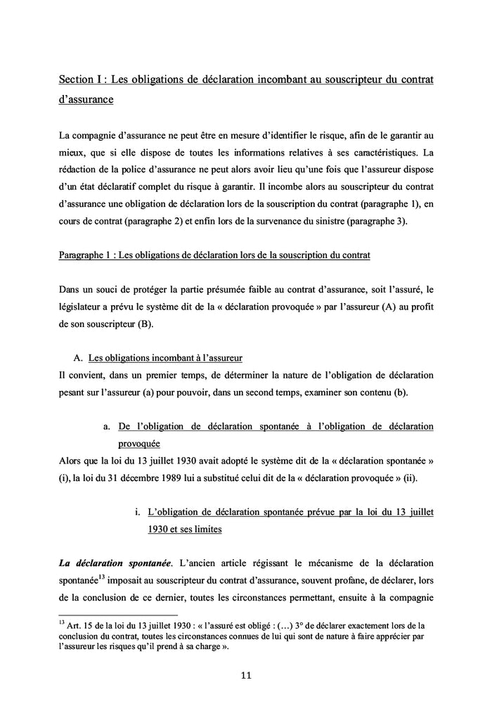 La fraude à l'assurance