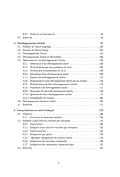 Première année licence en mathématique