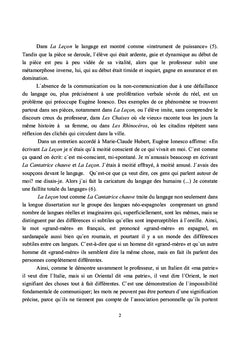 La Leçon de Ionesco - satire hilarante de l'enseignement
