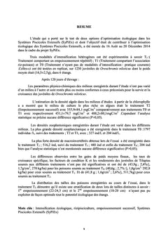 Intensification écologique de la pisciculture extensive au Cameroun
