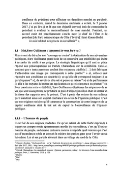 Le message politique sibyllin de Soro Guillaume