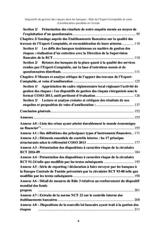 Les dispositifs de gestion des risques dans les banques en Tunisie